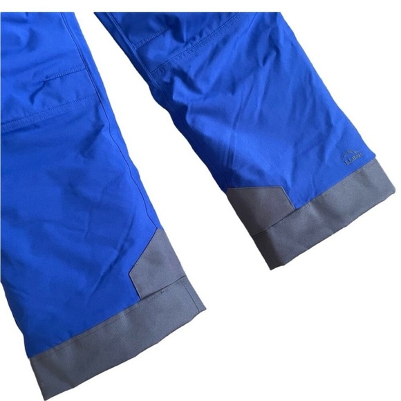 LL Bean Girls Youth Insulated TEK Waterproof Snow Ski Pants Grow Cuffs 10 - Picture 5 of 8